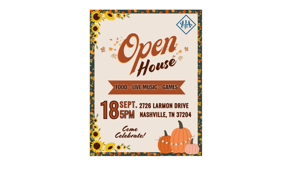 Save the Date – AJA Open House!