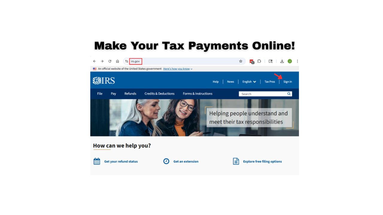 How to Make Your Tax Payments Online